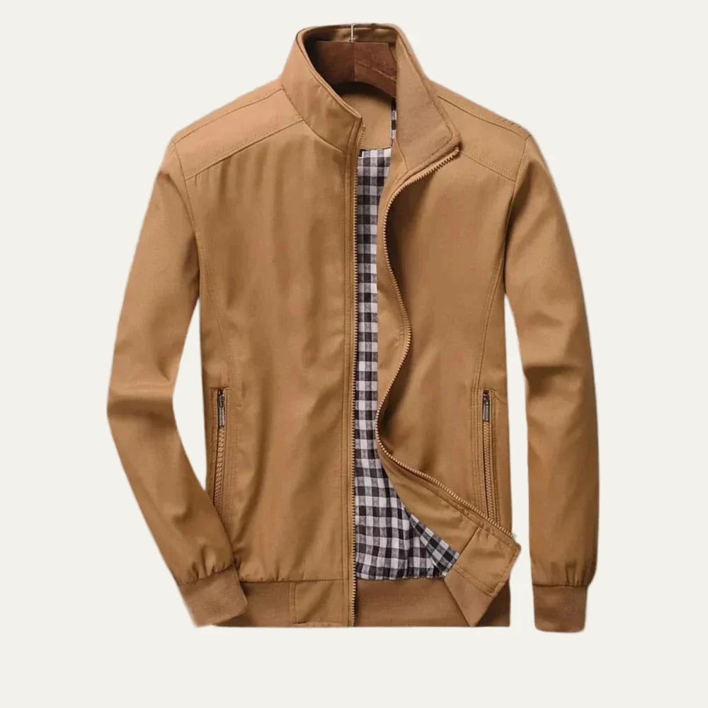 Men’s Lightweight Collared Bomber Jacket