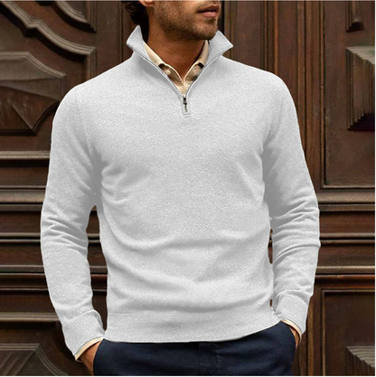 Zip Up Sweatshirt – Polyester Blend And Breathable Warmth