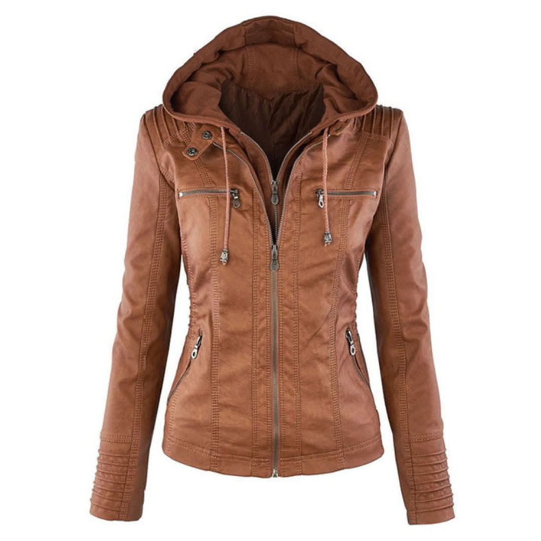 Ladies' Fleece Zip Hoodie Jacket - BritishElegance