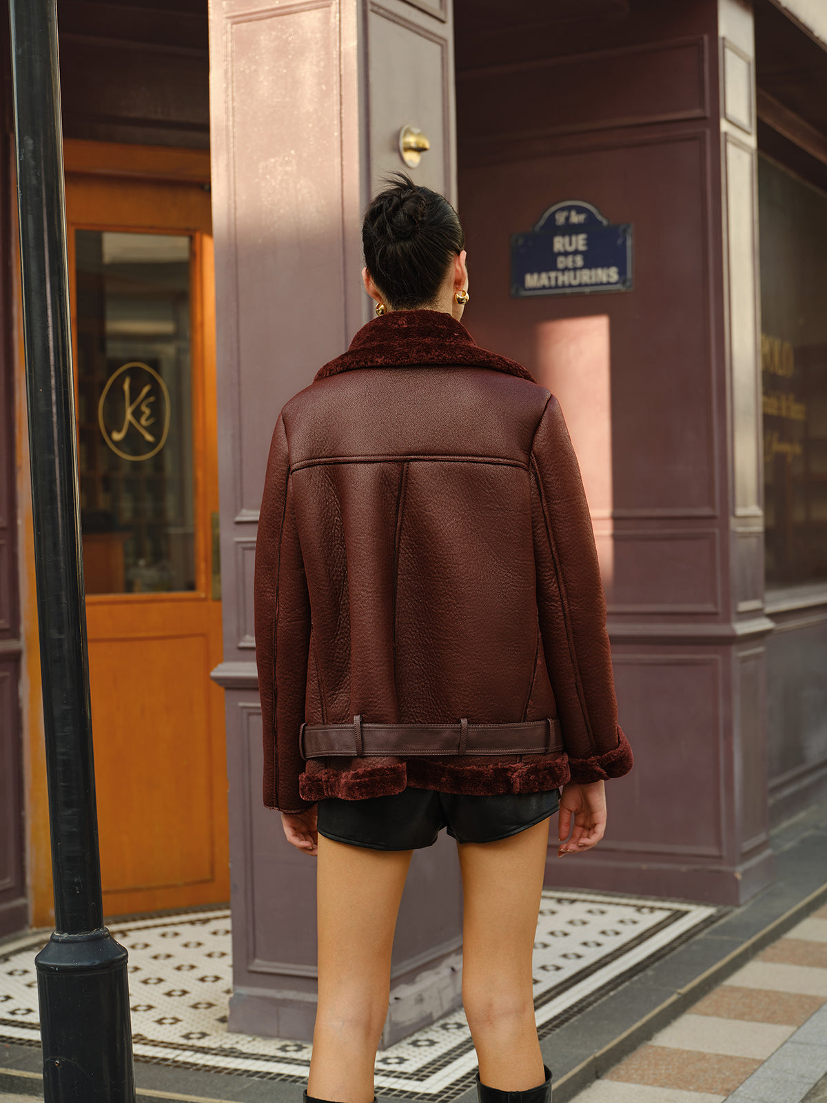 Maren | Zipper Belted Soft Fleece Jacket
