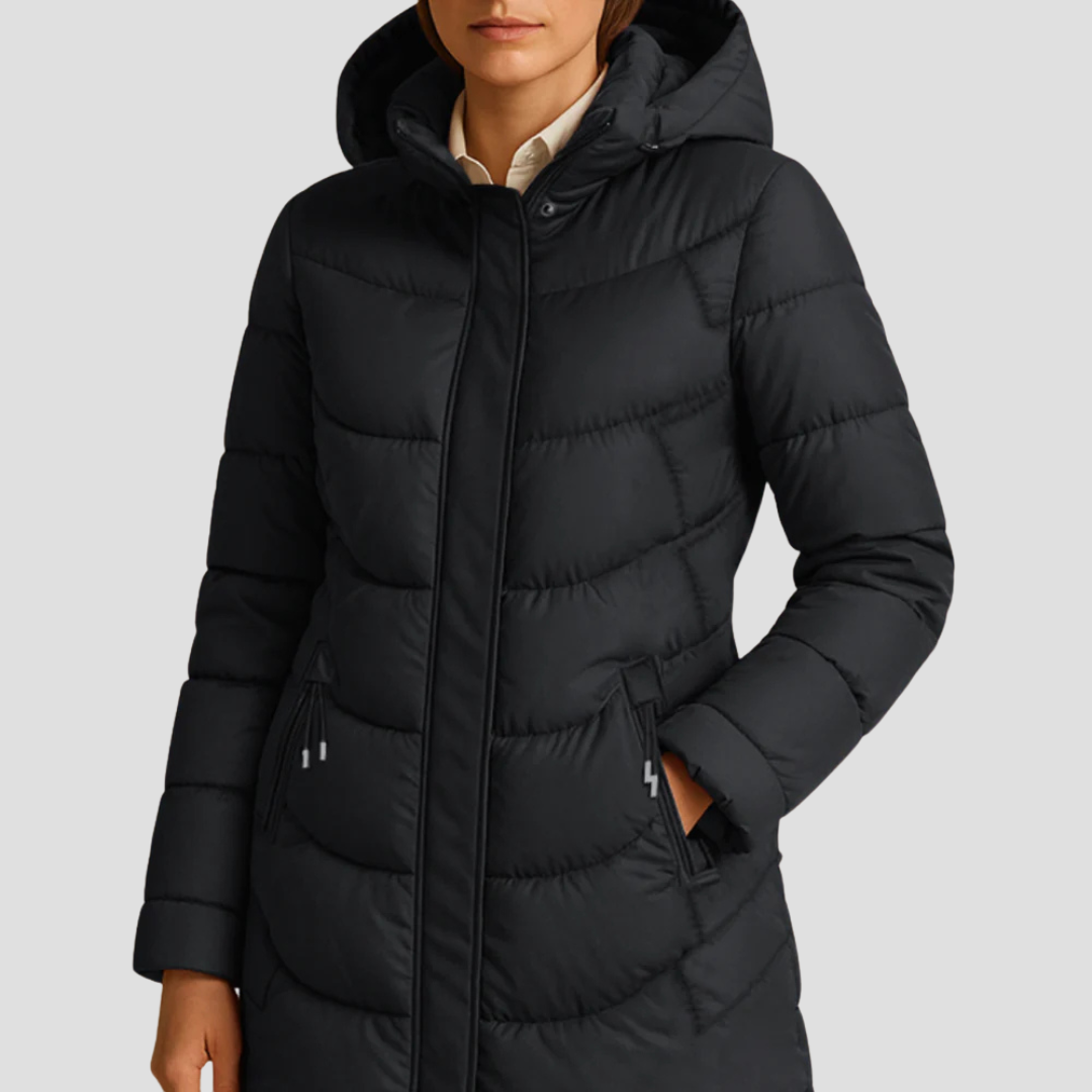 Women’s Hooded Quilted Winter Parka