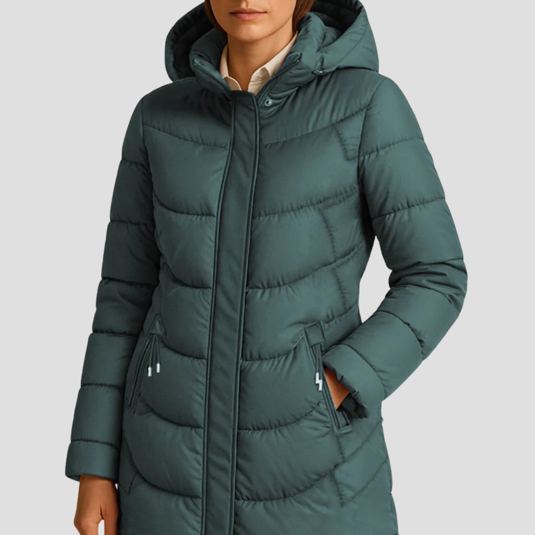 Women’s Hooded Quilted Winter Parka
