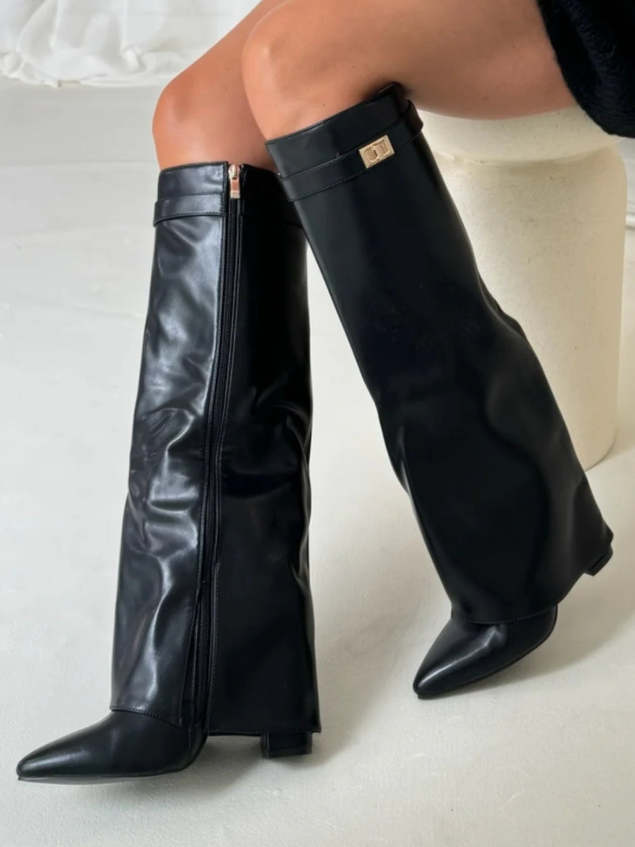 Zofia – Flared Over-the-Knee Boots