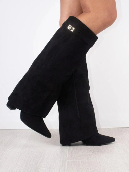 Zofia – Flared Over-the-Knee Boots