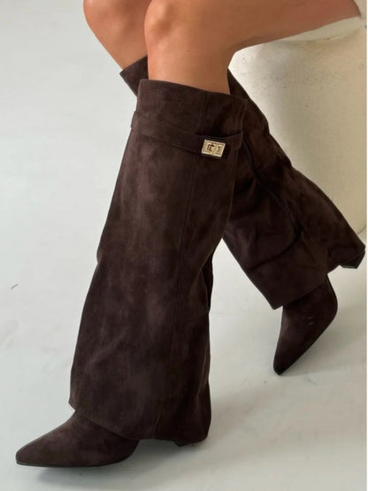 Zofia – Flared Over-the-Knee Boots