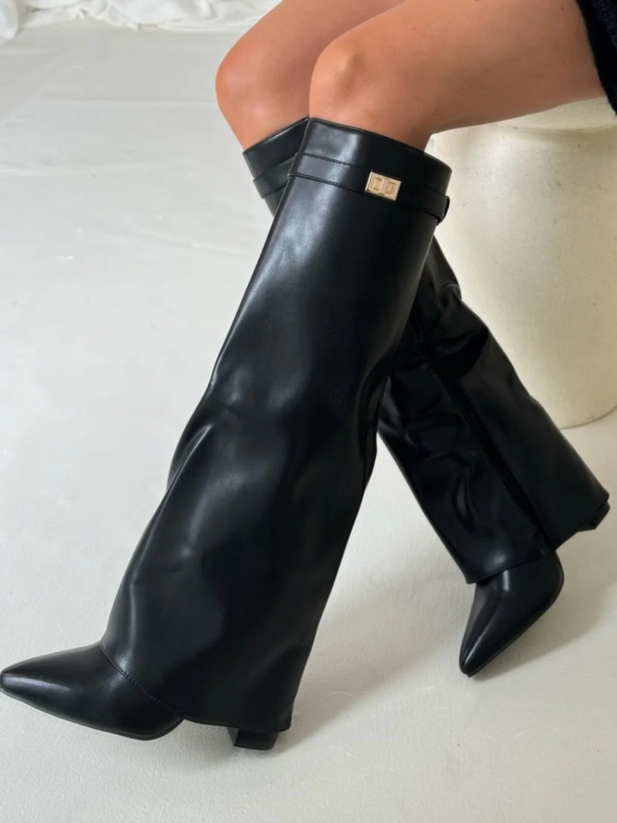 Zofia – Flared Over-the-Knee Boots