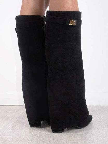 Zofia – Flared Over-the-Knee Boots