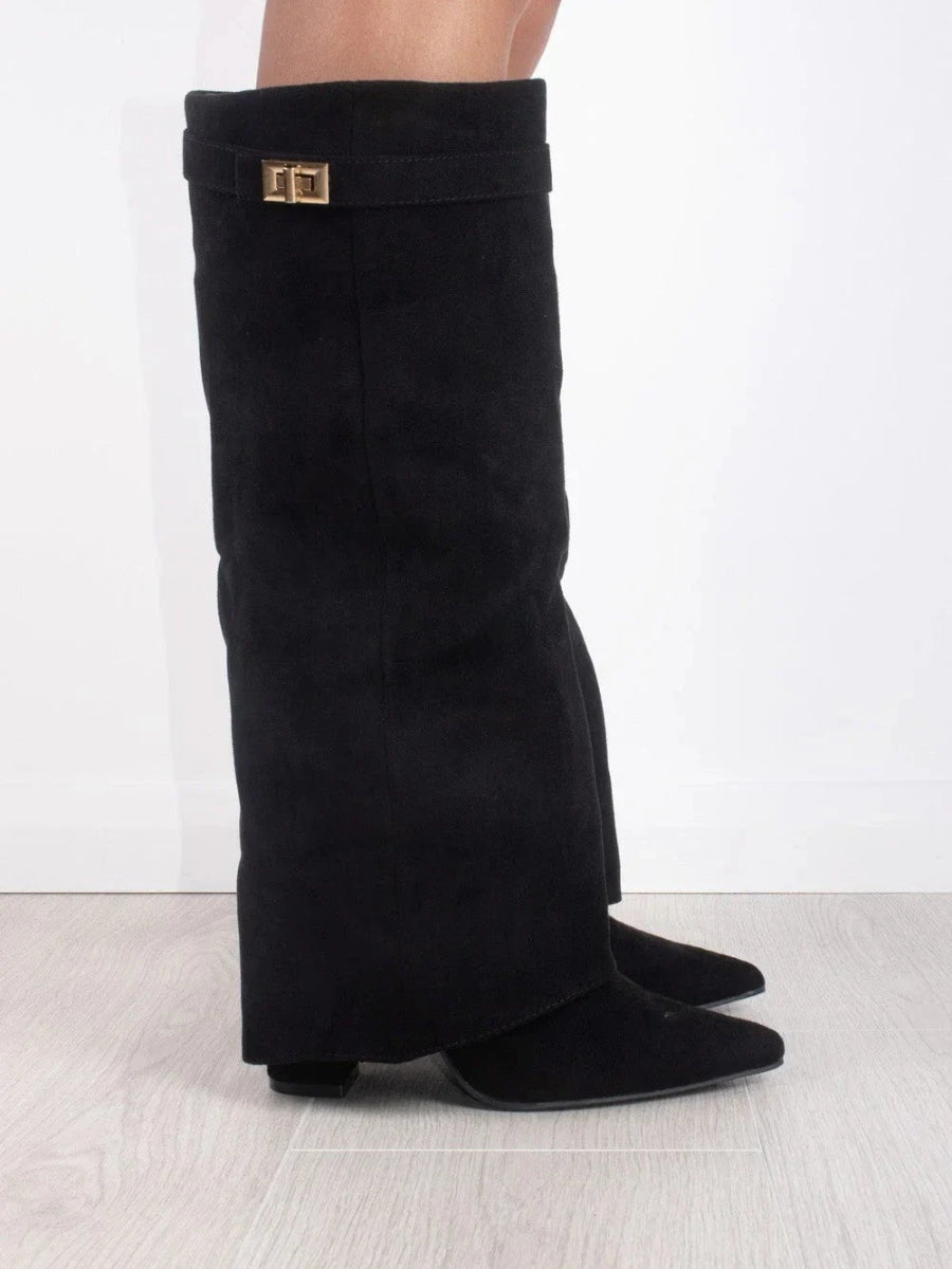Zofia – Flared Over-the-Knee Boots