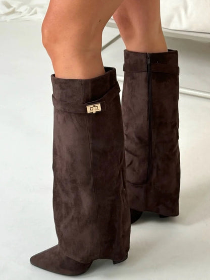 Zofia – Flared Over-the-Knee Boots