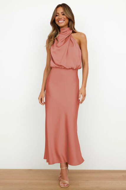Classic Women's Knee Length Dress