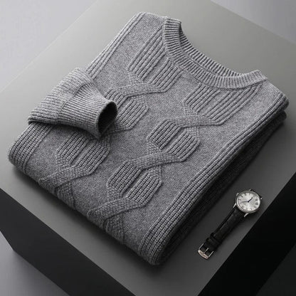 Jefferson - Classic Cable Knit Winter Jumper