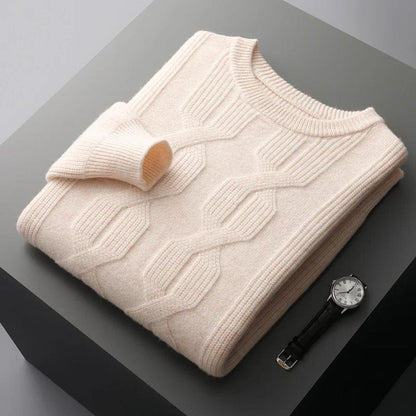 Jefferson - Classic Cable Knit Winter Jumper