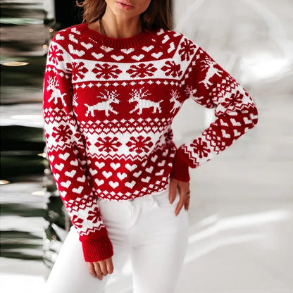 Women's Slim Fit Holiday Sweater