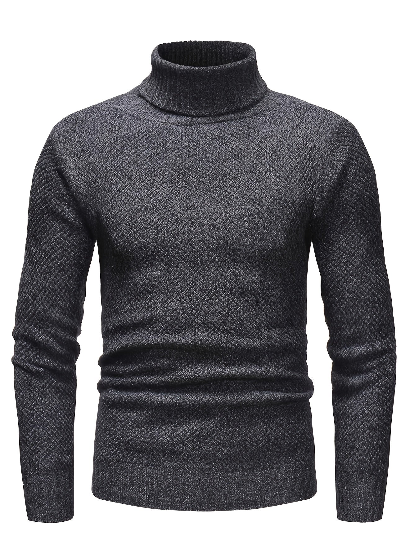 Soft Men's Crew Neck Winter Cashmere Sweater