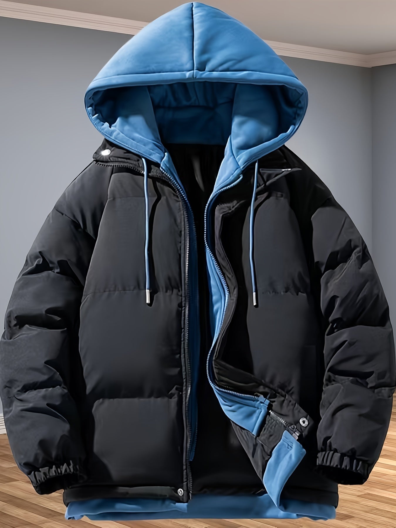 Warm Waterproof Men's Insulated Winter Coat