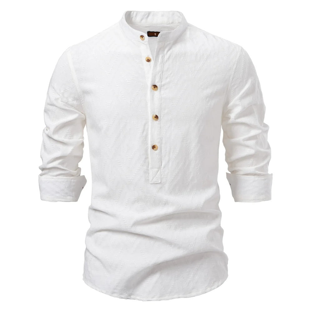 Classic Mens Dress Shirt with Collar