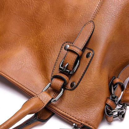 Women - Shoulder bag - Elegant style in faux leather