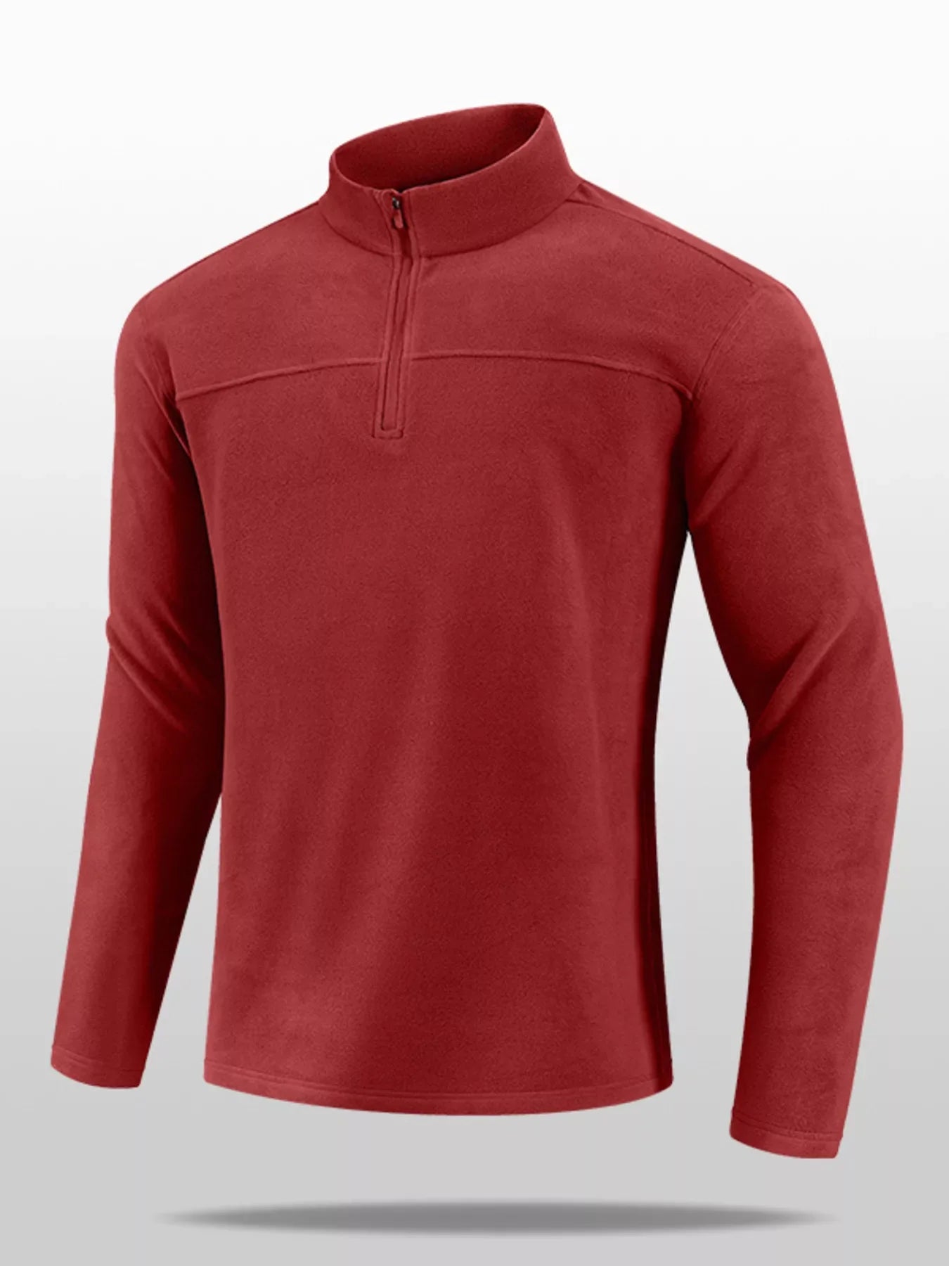 Big and Tall Quarter Zip Fleece Sweatshirt