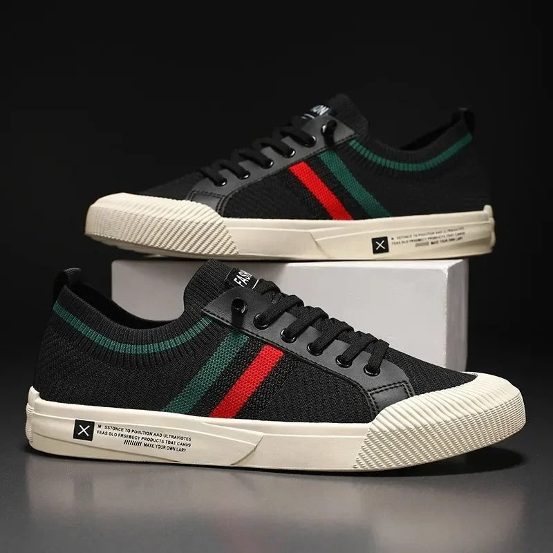Classic Knit Fashion Sneaker - BritishElegance