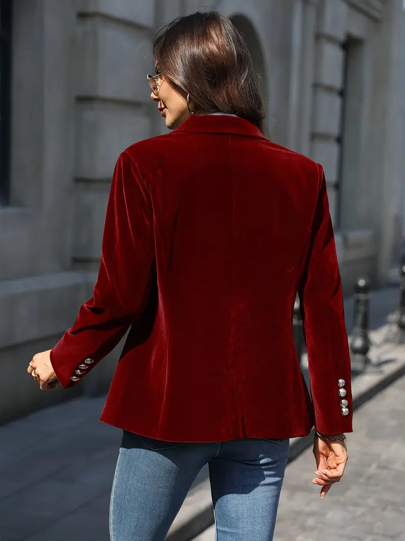 Helena – Women’s Velvet Blazer