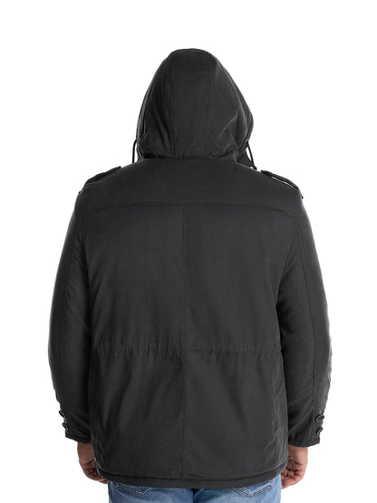 Anthony | Men's Thick Hooded Winter Jacket