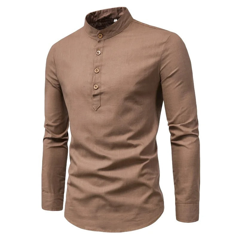 Classic Formal Linen Shirt