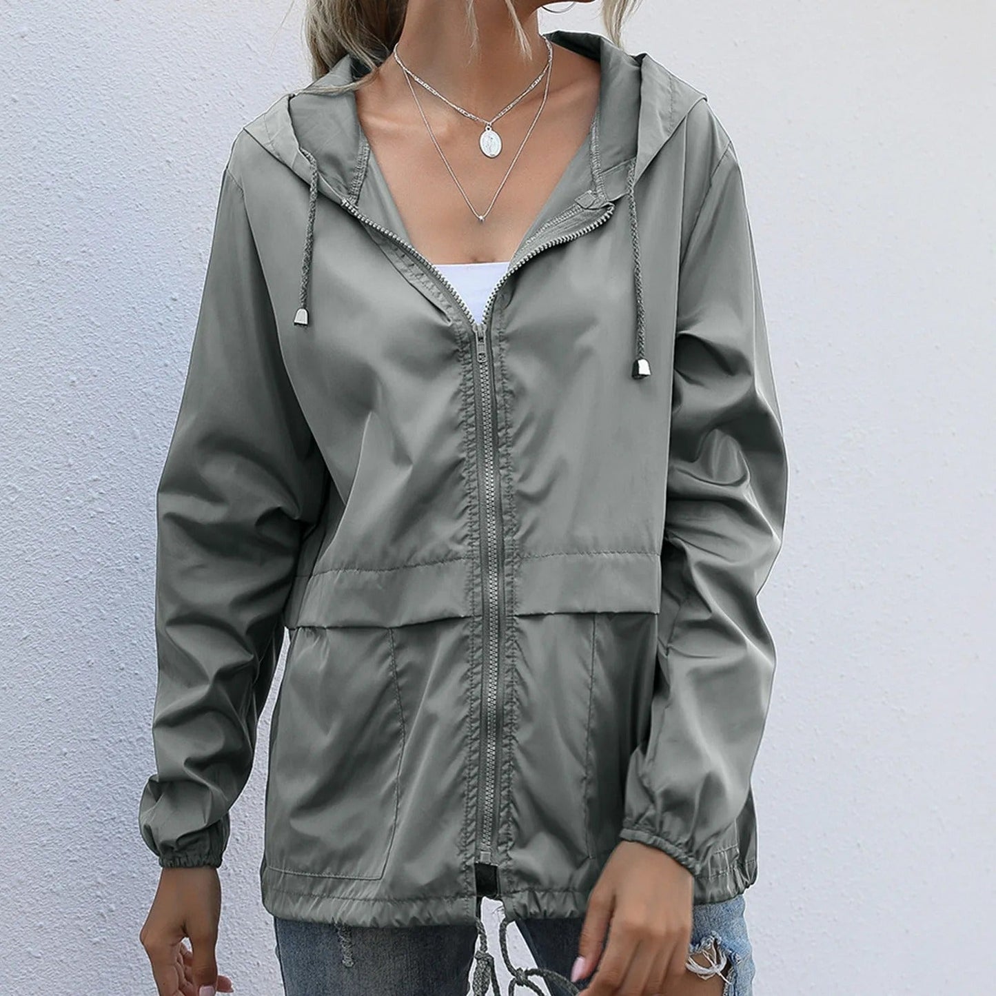 Classic Lightweight Hooded Jacket