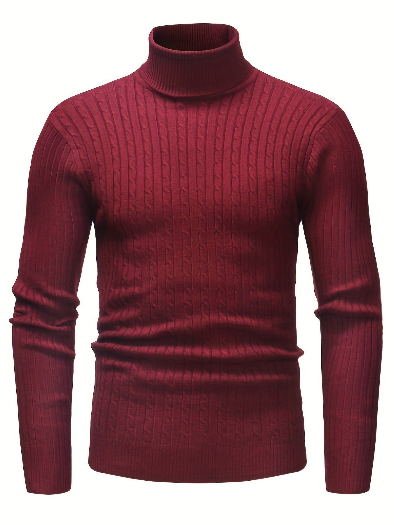 Men's Classic Crew Neck Warm Sweater