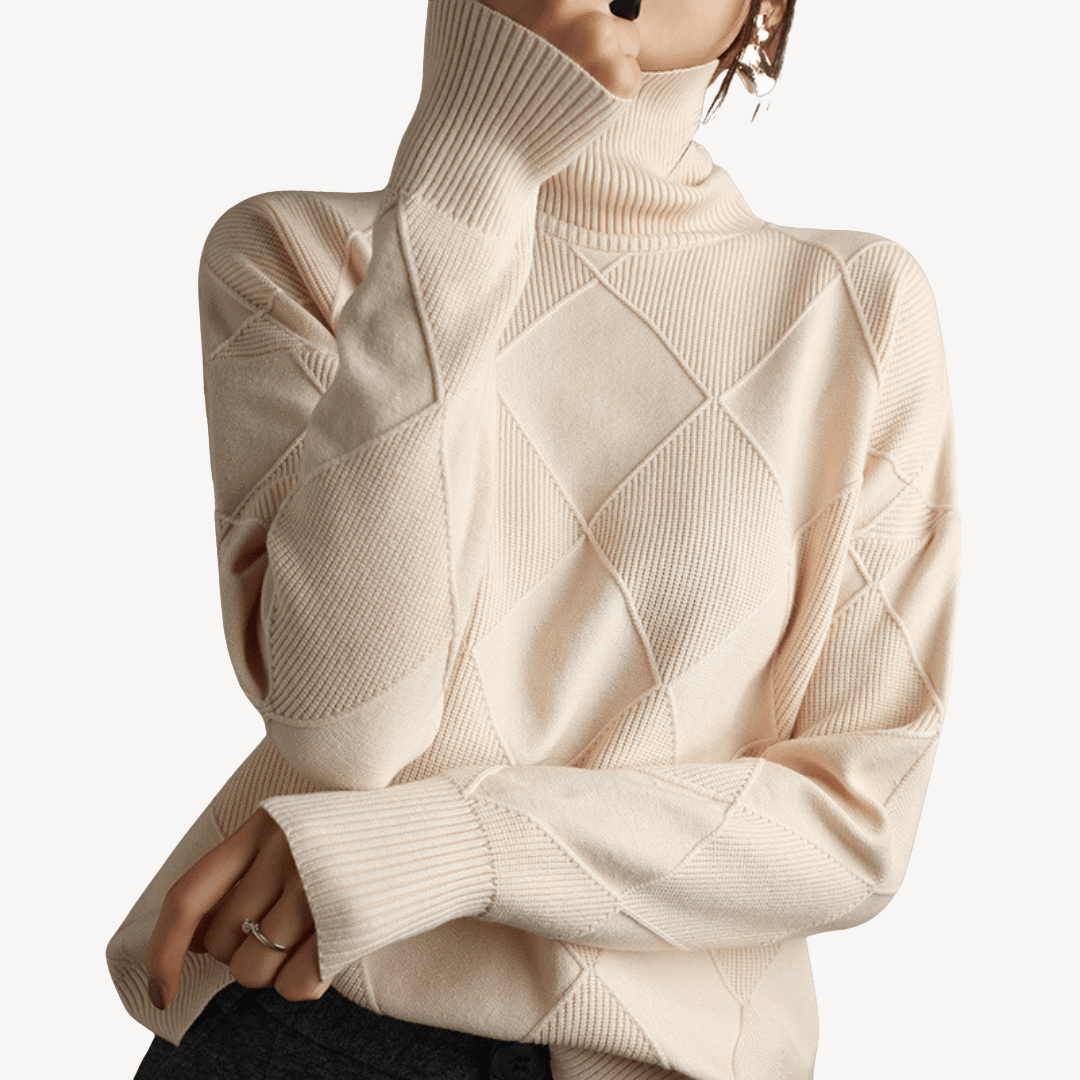 Women's Knit Turtleneck Sweater