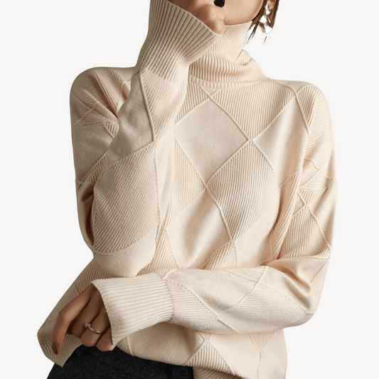 Women's Knit Turtleneck Sweater