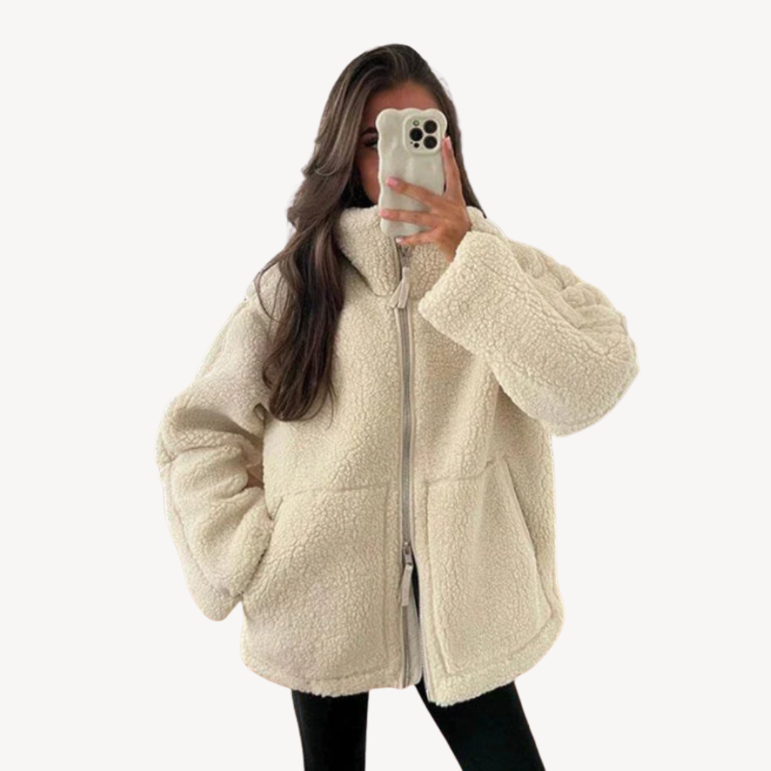 Women's Cozy Zip-Up Fleece Jacket