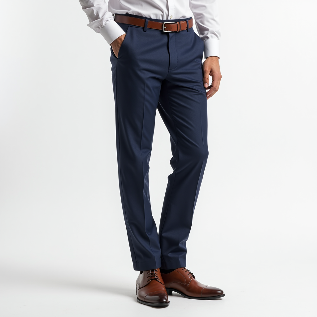 Classic Fit Men's Formal Trousers - BritishElegance