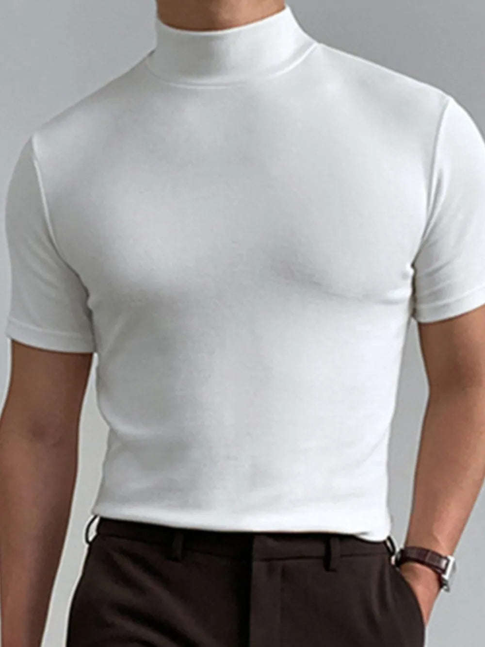 Casual Fit Short Sleeve Tee Shirt - BritishElegance