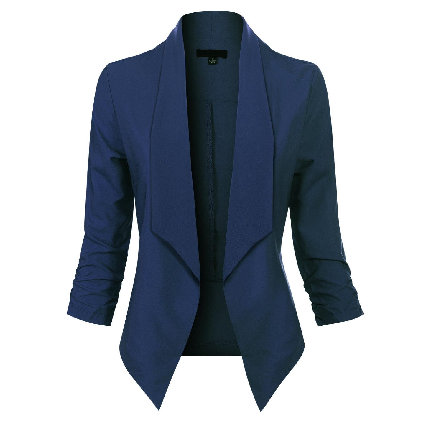 Slim Fit Open Front Women's Jacket