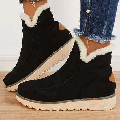Glacia – Classic Fur-Lined Women’s Snow Booties