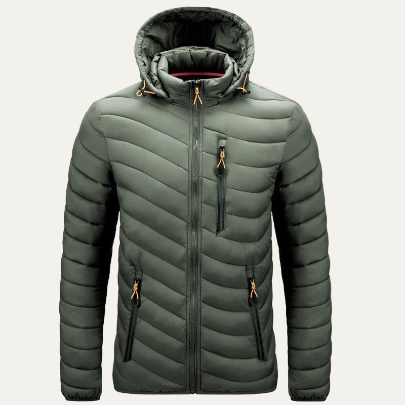 Men’s Hooded Sport Puffer Jacket