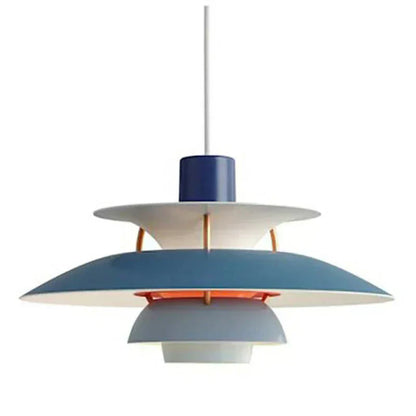 Bright Colored Glass LED Pendant Light Fixture