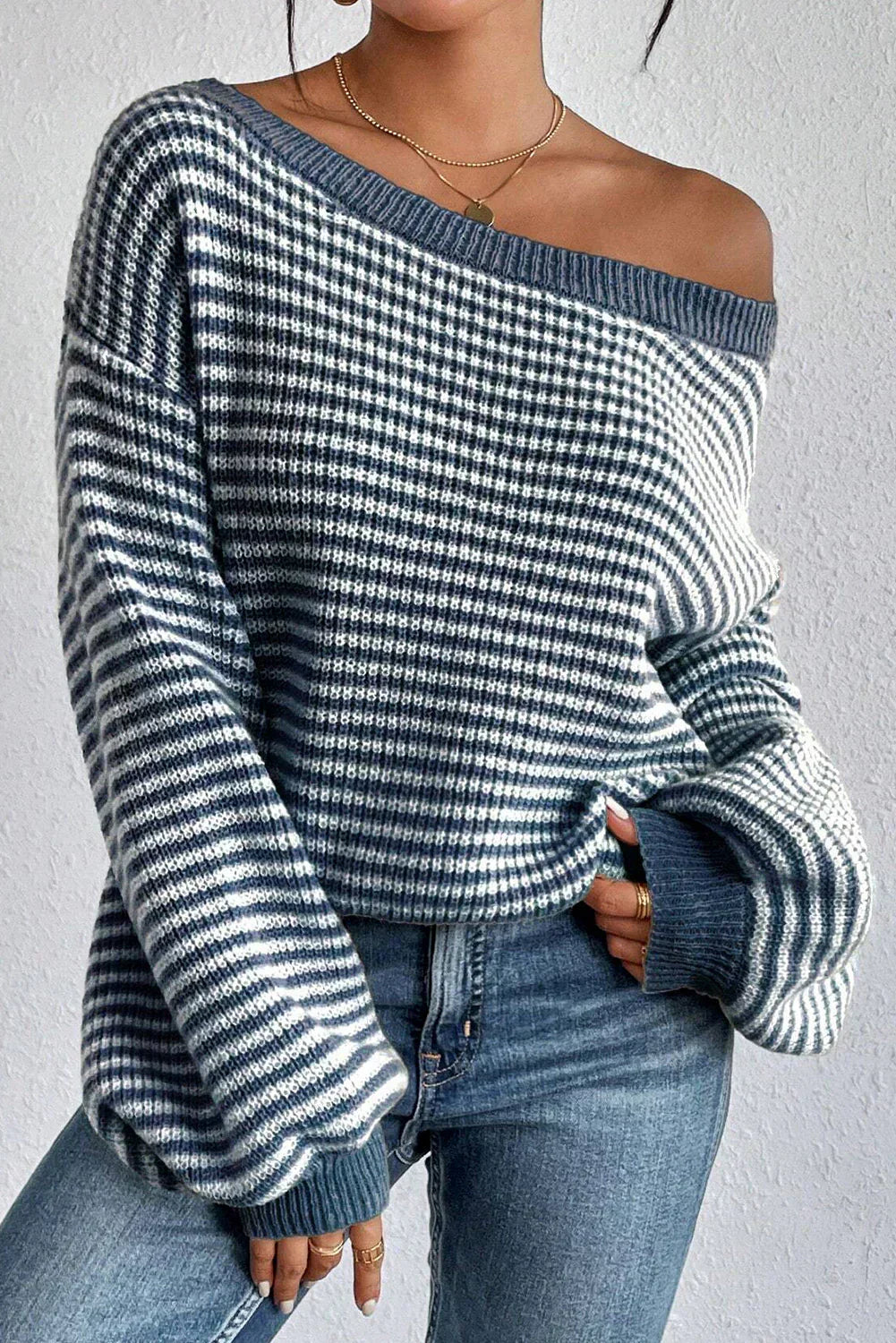 Fae | Women's Knitted Sweater | Off Shoulder