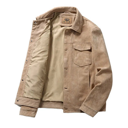 Stylish Leather Jacket for Easygoing Casual Look