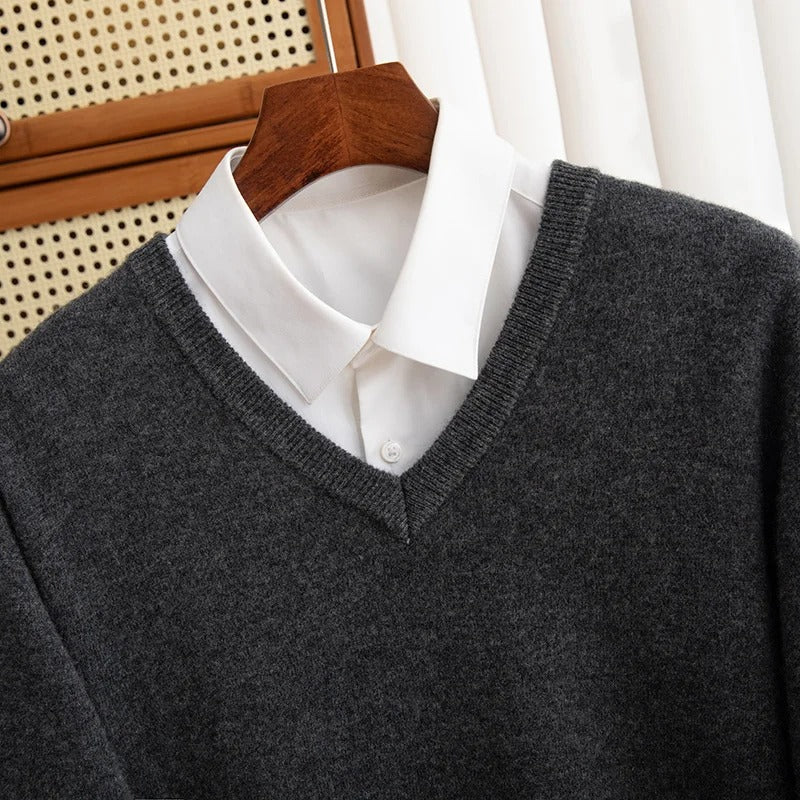Classic V-Neck Sweater