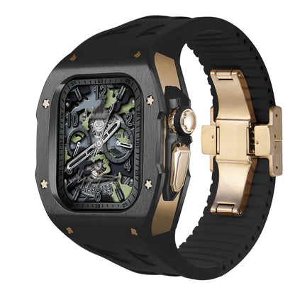 Lightweight Metal Case & Soft Rubber Band for AW Ultra