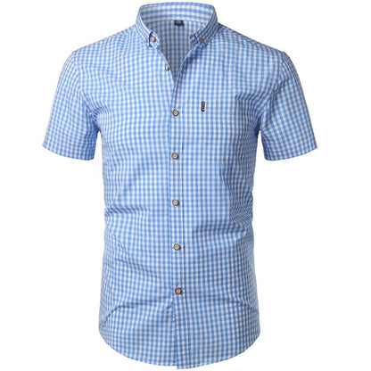 Classic Short Sleeve Shirt - BritishElegance