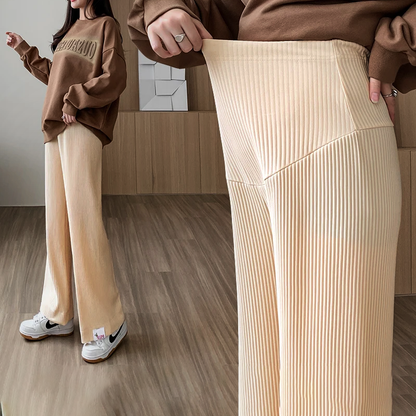 Floral Frill Pregnant Women's Trousers