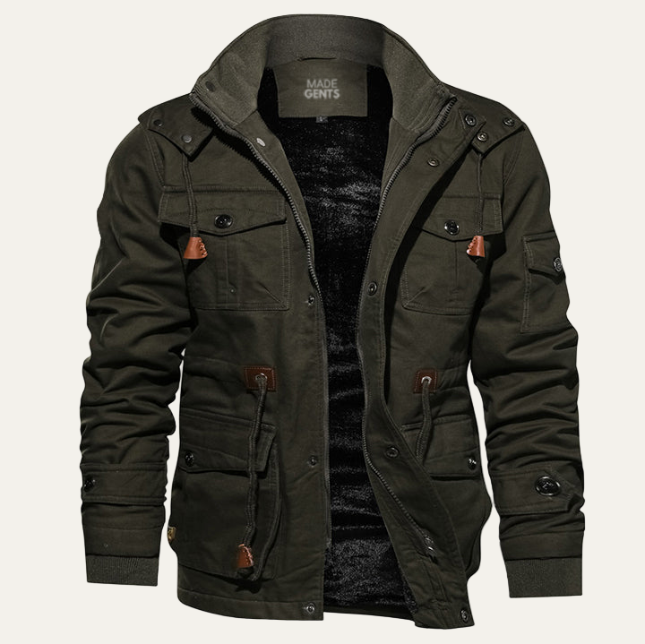Men’s Heavy Utility Cargo Jacket
