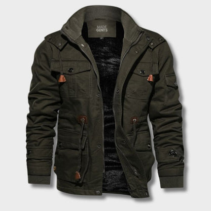 Men’s Heavy Utility Cargo Jacket