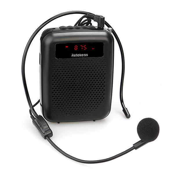 Portable Teacher Voice Amplifier With Audio Recorder - BritishElegance