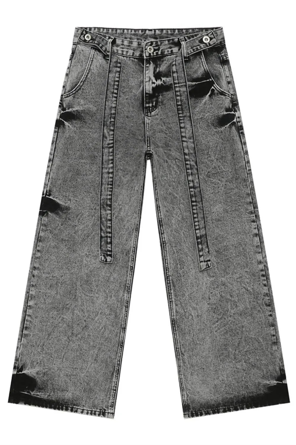 Comfortable High Waisted Wide Leg Women's Jeans