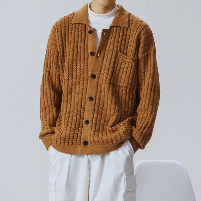 Classic Open Knit Cardigan - BritishElegance