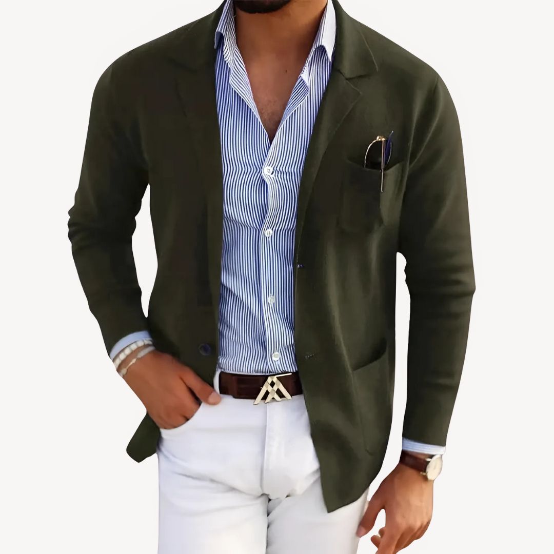 Knit Blazer Men's