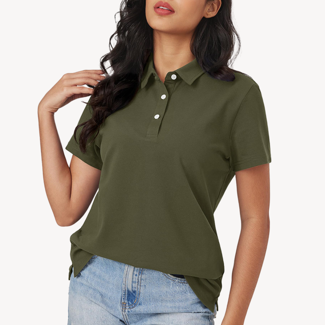 Women's Cotton Polo Shirt